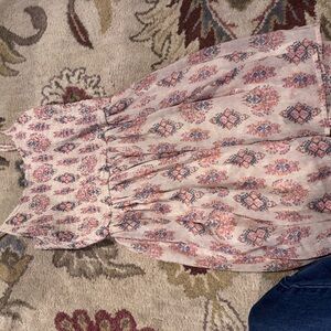Hollister Pink Patterned Mini Dress